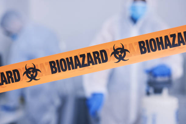 Professional Biohazard Cleanup technician working in Grand Island, NE